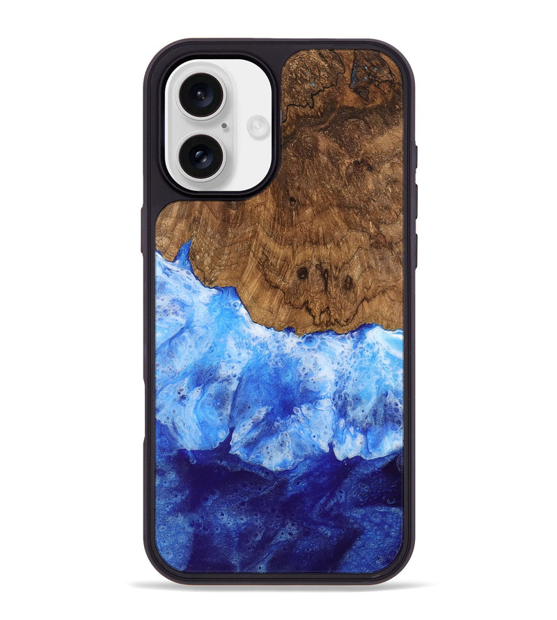 iPhone 16 Plus Wood Phone Case - Faythe (Coastal, 741955)