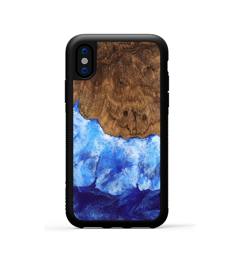 iPhone Xs Wood Phone Case - Faythe (Coastal, 741955)