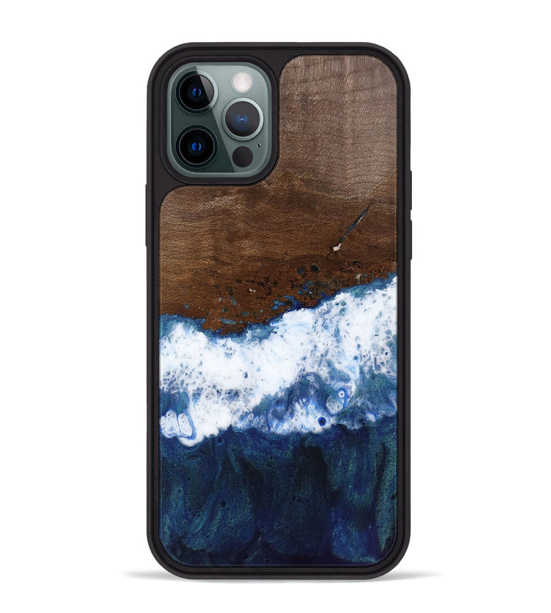 iPhone 12 Pro Max Wood Phone Case - Shobana (Coastal, 741957)