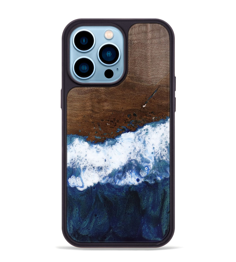 iPhone 14 Pro Max Wood Phone Case - Shobana (Coastal, 741957)