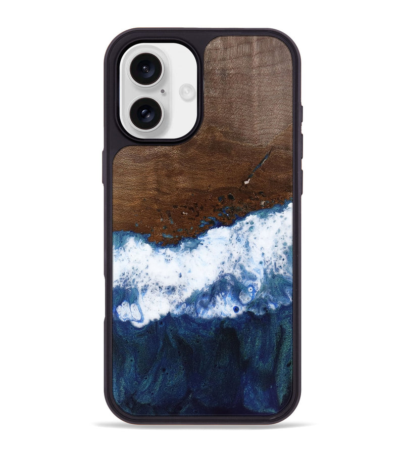 iPhone 16 Plus Wood Phone Case - Shobana (Coastal, 741957)