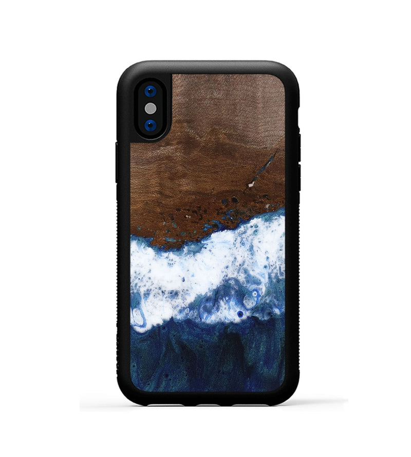 iPhone Xs Wood Phone Case - Shobana (Coastal, 741957)