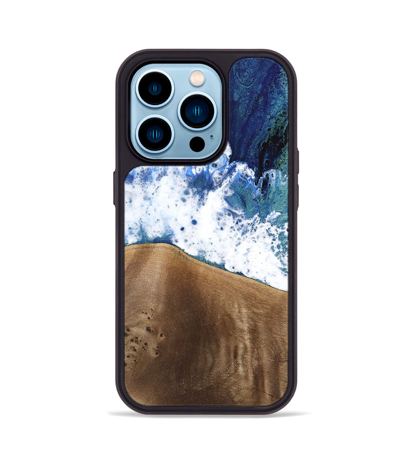 iPhone 14 Pro Wood Phone Case - Viney (Coastal, 741958)