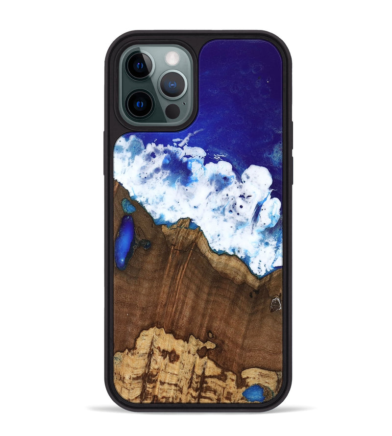 iPhone 12 Pro Max Wood Phone Case - Audivox (Coastal, 741959)