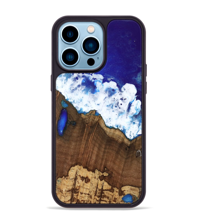 iPhone 14 Pro Max Wood Phone Case - Audivox (Coastal, 741959)