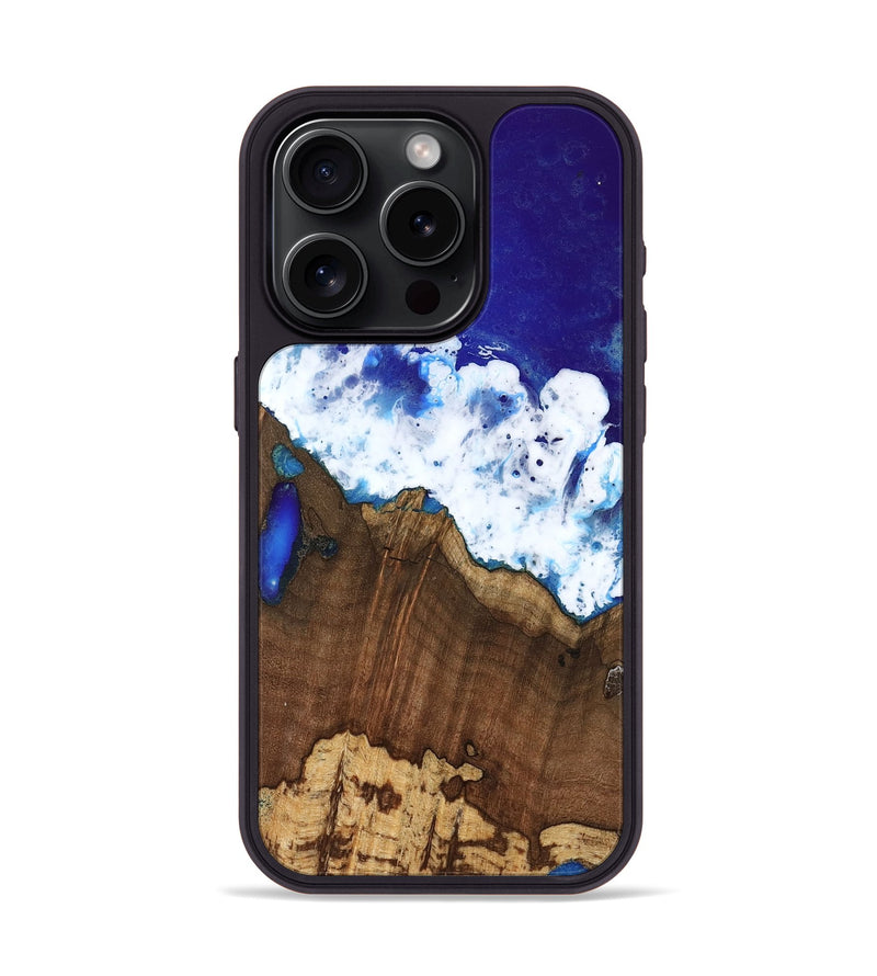 iPhone 15 Pro Wood Phone Case - Audivox (Coastal, 741959)