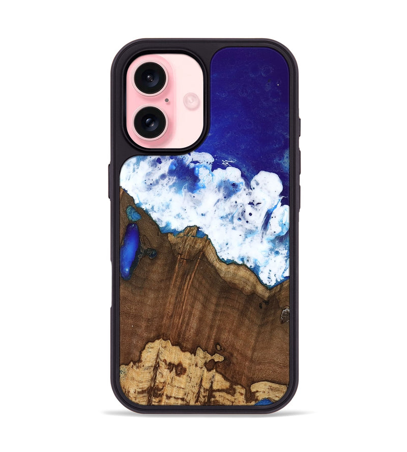 iPhone 16 Wood Phone Case - Audivox (Coastal, 741959)