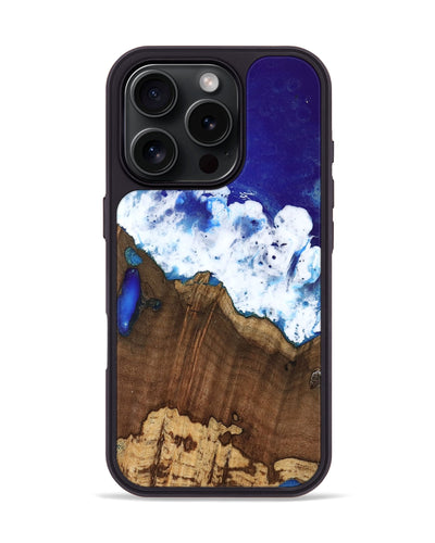 iPhone 16 Pro Wood Phone Case - Audivox (Coastal, 741959)