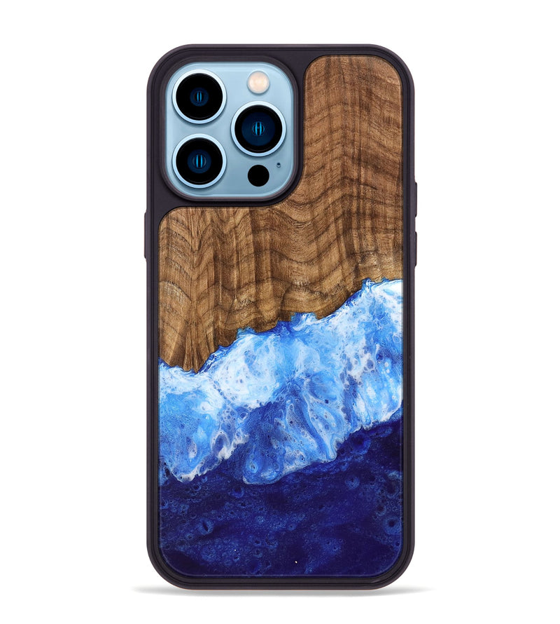 iPhone 14 Pro Max Wood Phone Case - Helaine (Coastal, 741960)