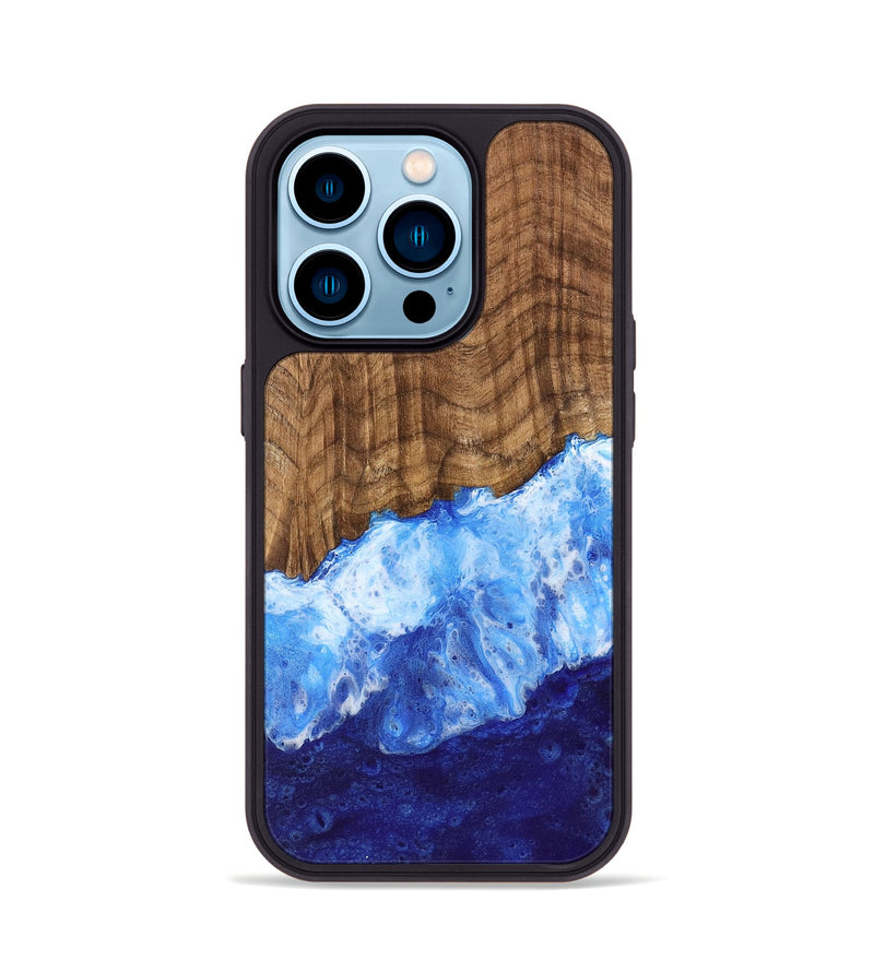 iPhone 14 Pro Wood Phone Case - Helaine (Coastal, 741960)