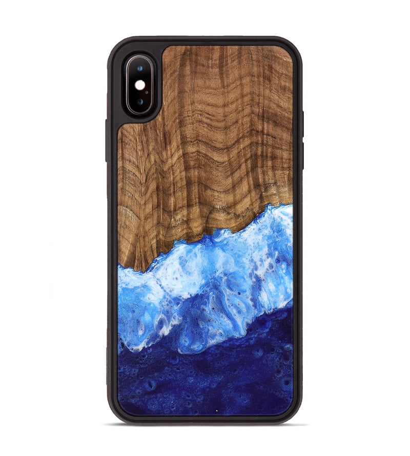 iPhone Xs Max Wood Phone Case - Helaine (Coastal, 741960)