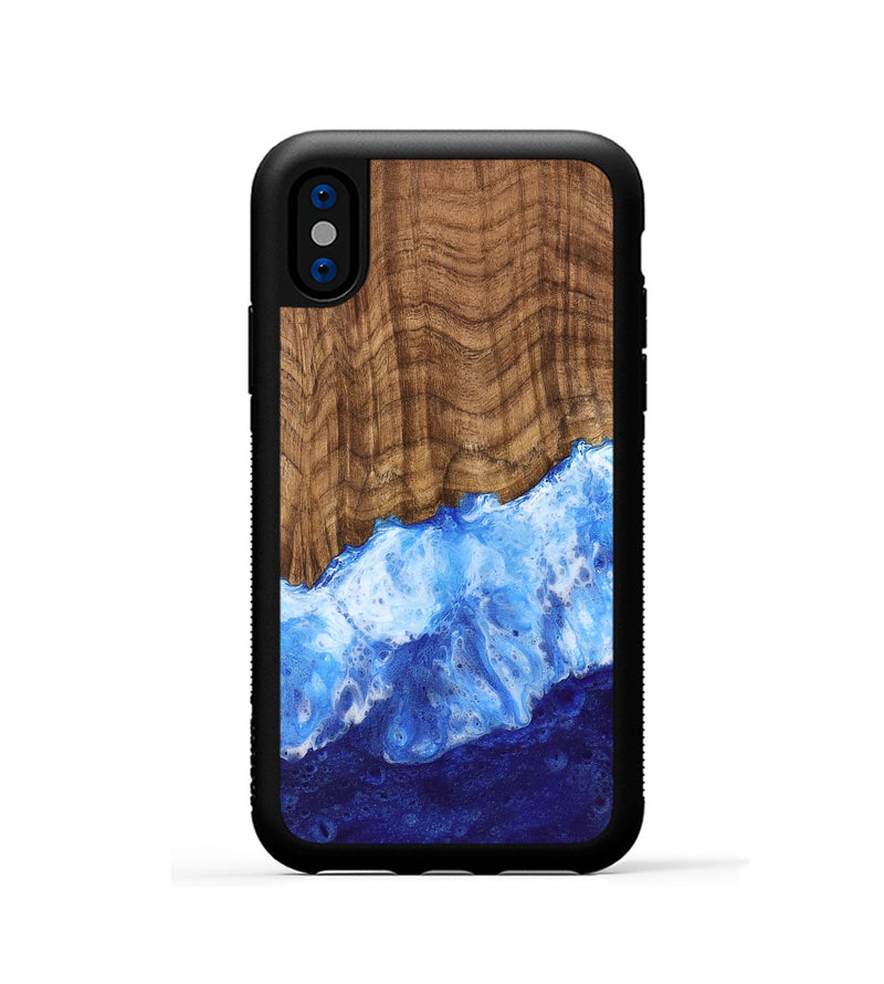 iPhone Xs Wood Phone Case - Helaine (Coastal, 741960)