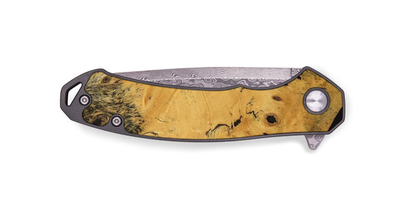 EDC Wood Pocket Knife - Shouli (Wood Burl, 741962)