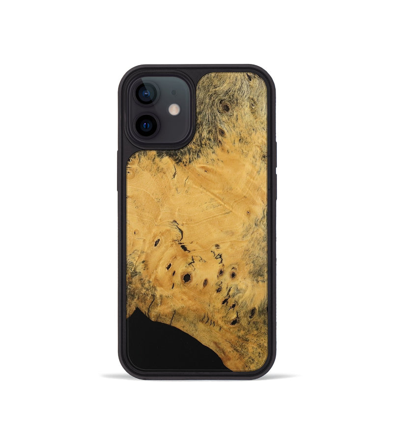 iPhone 12 mini Wood Phone Case - Shouli (Wood Burl, 741962)