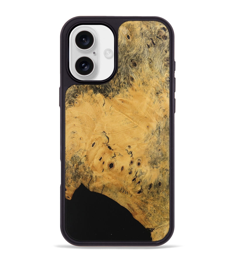 iPhone 16 Plus Wood Phone Case - Shouli (Wood Burl, 741962)