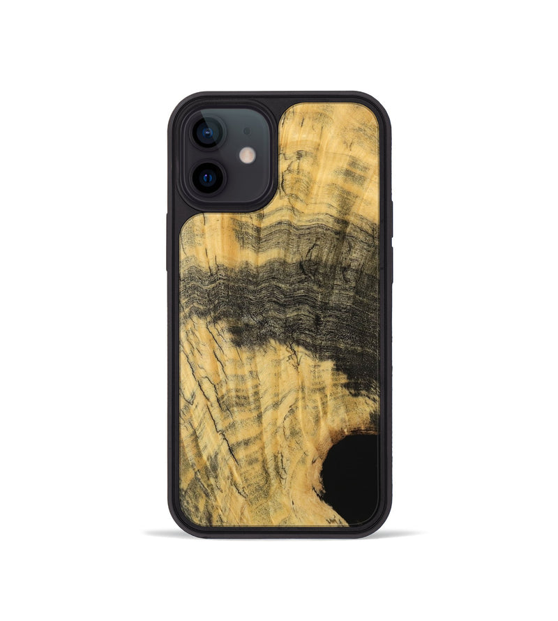 iPhone 12 mini Wood Phone Case - Mindy (Wood Burl, 741965)