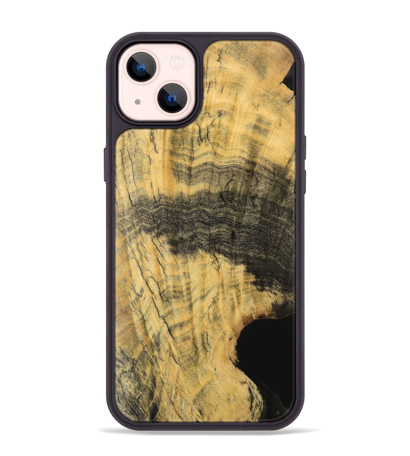 iPhone 14 Plus Wood Phone Case - Mindy (Wood Burl, 741965)