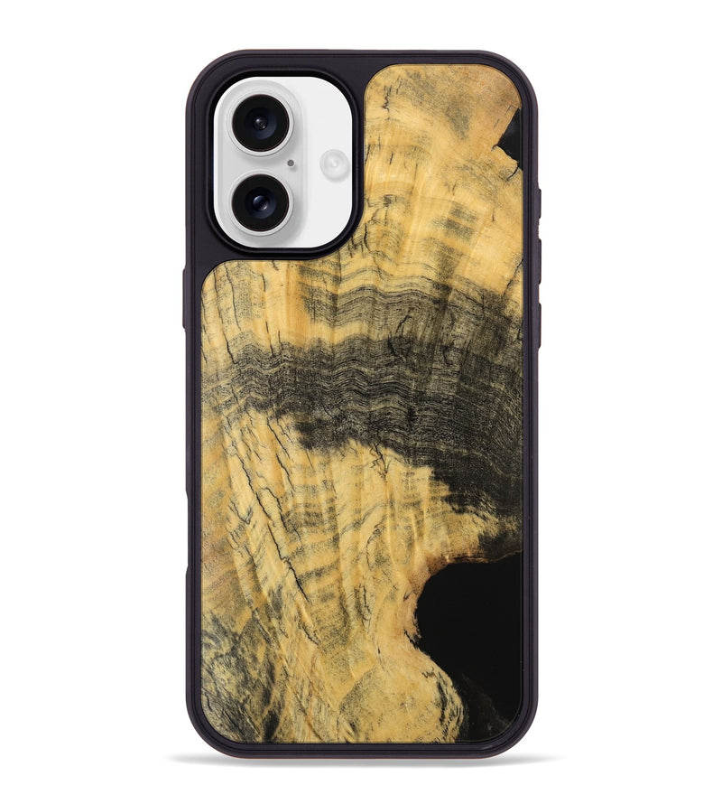 iPhone 16 Plus Wood Phone Case - Mindy (Wood Burl, 741965)