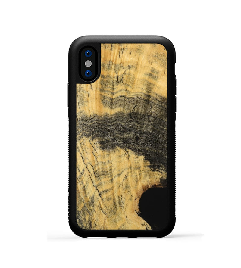 iPhone Xs Wood Phone Case - Mindy (Wood Burl, 741965)