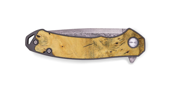 EDC Wood Pocket Knife - Dacey (Wood Burl, 741966)