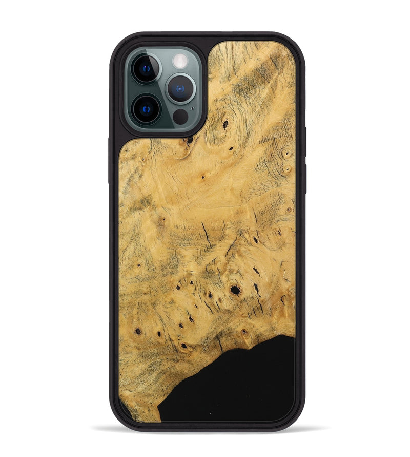 iPhone 12 Pro Max Wood Phone Case - Dacey (Wood Burl, 741966)