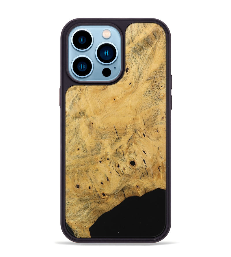 iPhone 14 Pro Max Wood Phone Case - Dacey (Wood Burl, 741966)