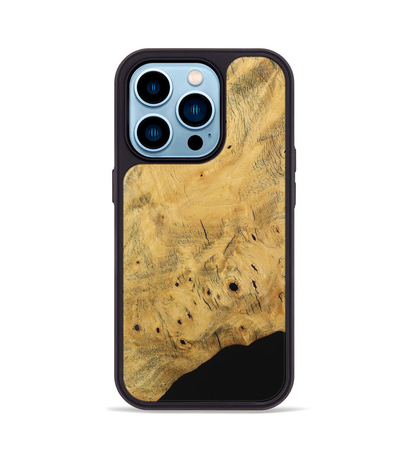 iPhone 14 Pro Wood Phone Case - Dacey (Wood Burl, 741966)