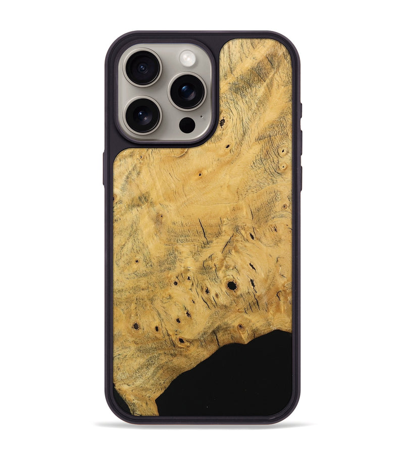 iPhone 15 Pro Max Wood Phone Case - Dacey (Wood Burl, 741966)