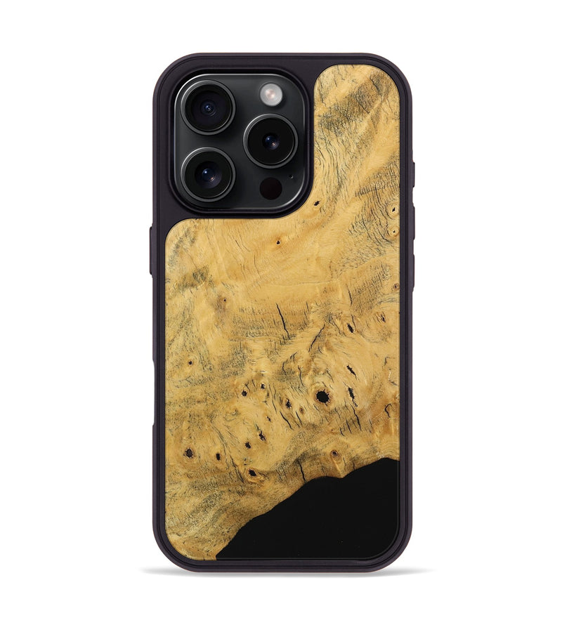 iPhone 16 Pro Wood Phone Case - Dacey (Wood Burl, 741966)