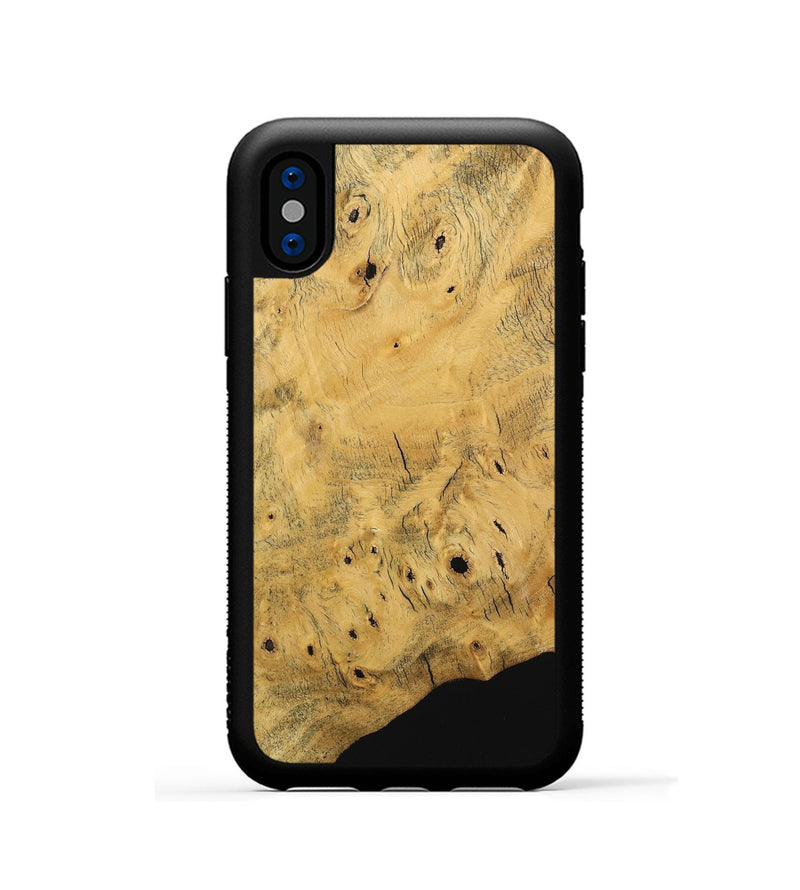 iPhone Xs Wood Phone Case - Dacey (Wood Burl, 741966)