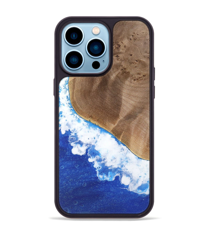 iPhone 14 Pro Max Wood Phone Case - Dicie (Coastal, 741967)