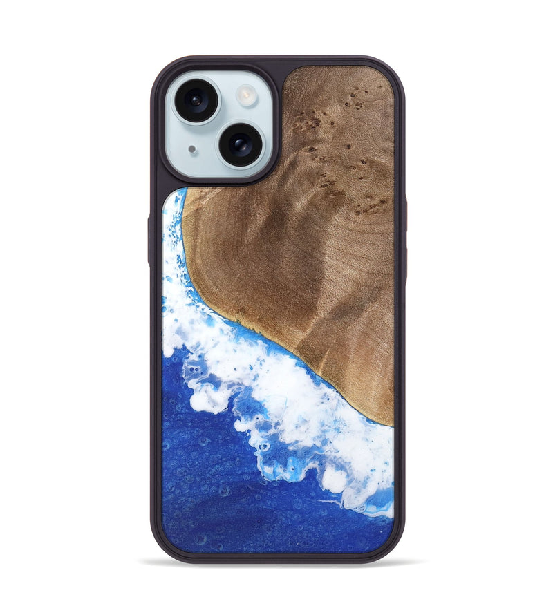 iPhone 15 Wood Phone Case - Dicie (Coastal, 741967)