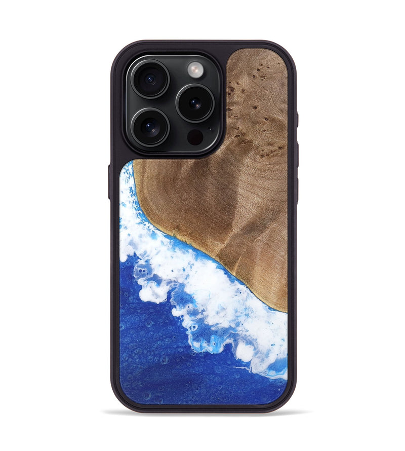 iPhone 15 Pro Wood Phone Case - Dicie (Coastal, 741967)