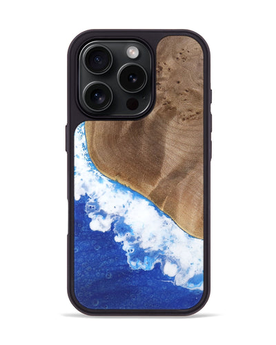 iPhone 16 Pro Wood Phone Case - Dicie (Coastal, 741967)