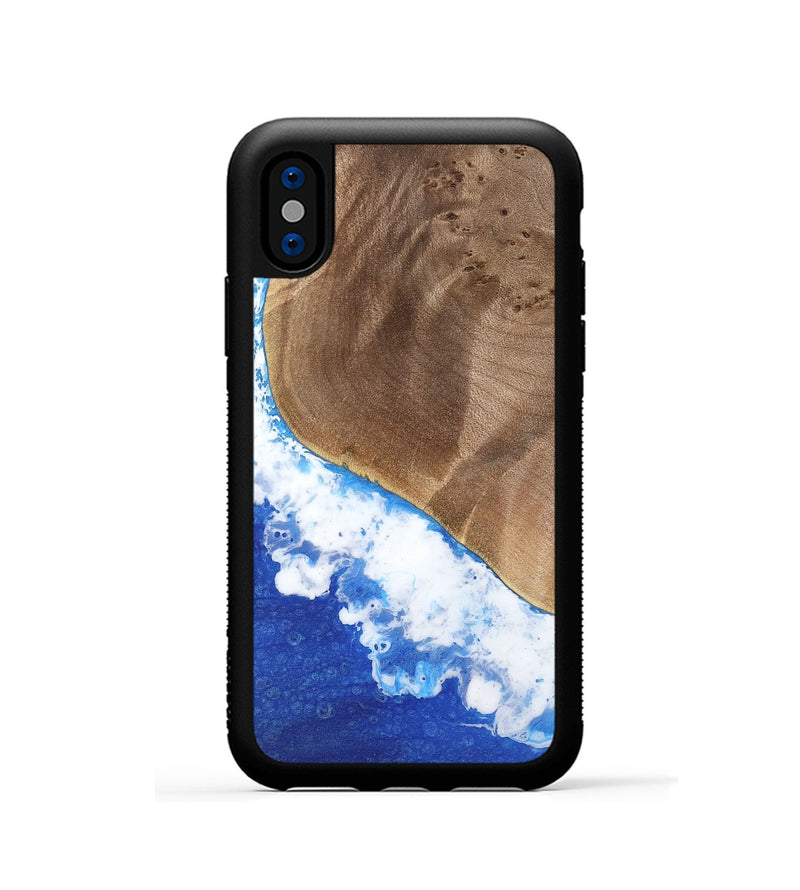 iPhone Xs Wood Phone Case - Dicie (Coastal, 741967)