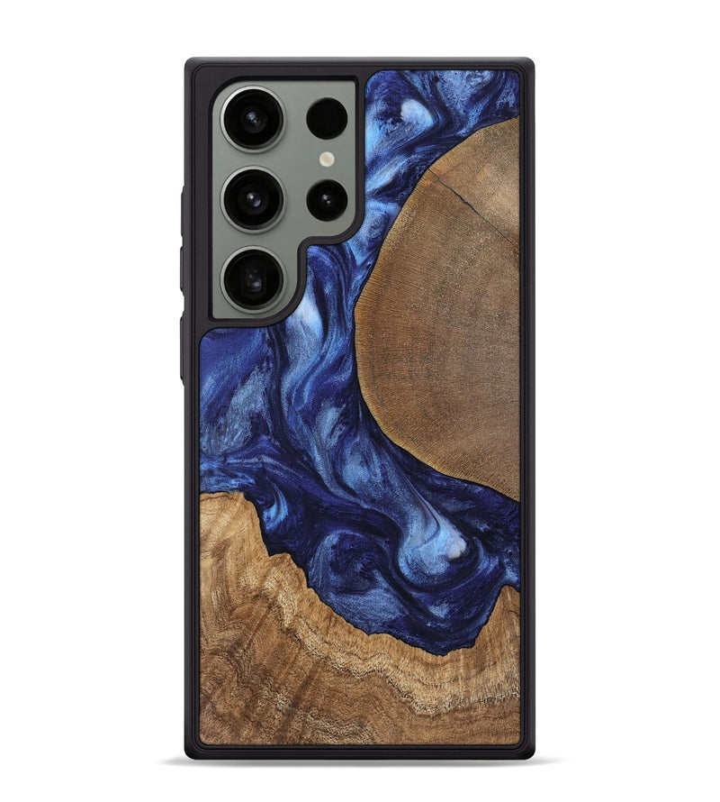 Galaxy S24 Ultra Wood Phone Case - Amado (Blue, 741972)