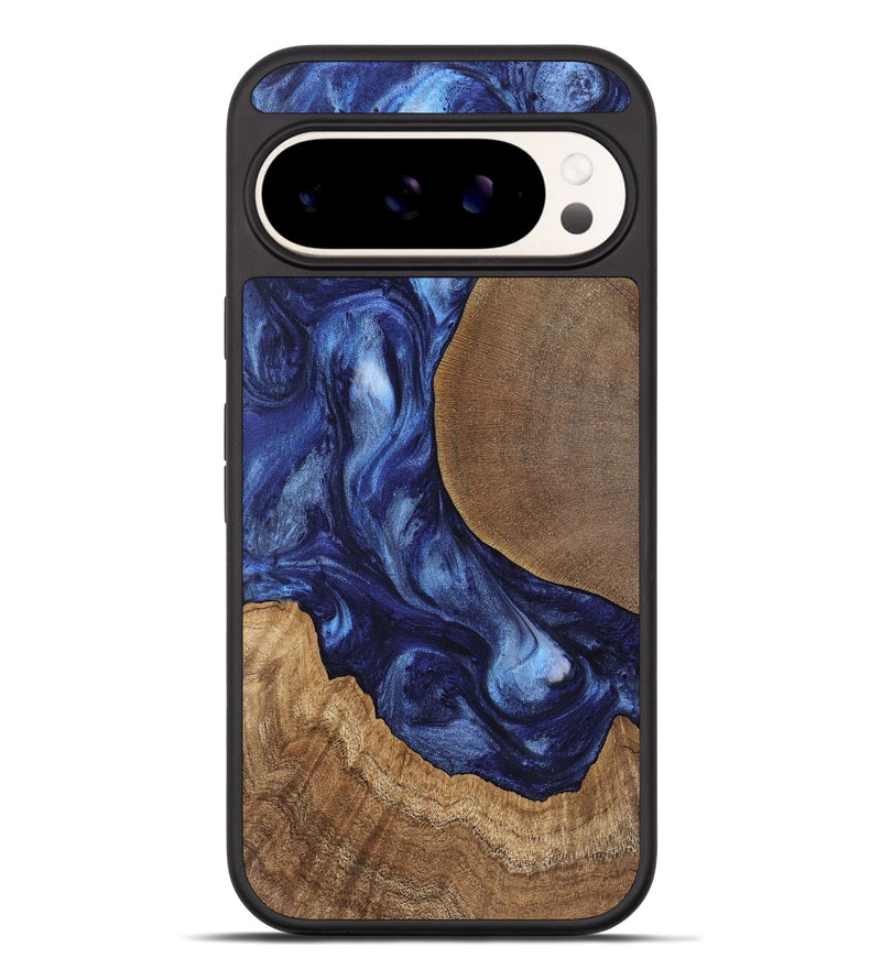 Pixel 9 Pro XL Wood Phone Case - Amado (Blue, 741972)