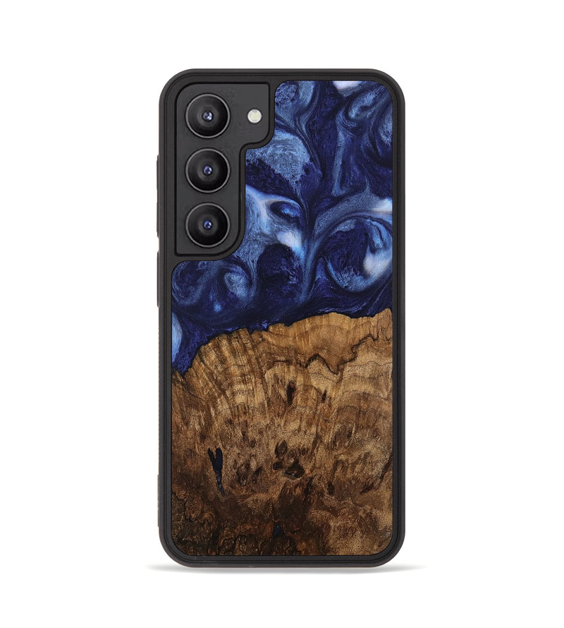 Galaxy S23 Wood Phone Case - Gretel (Blue, 741973)