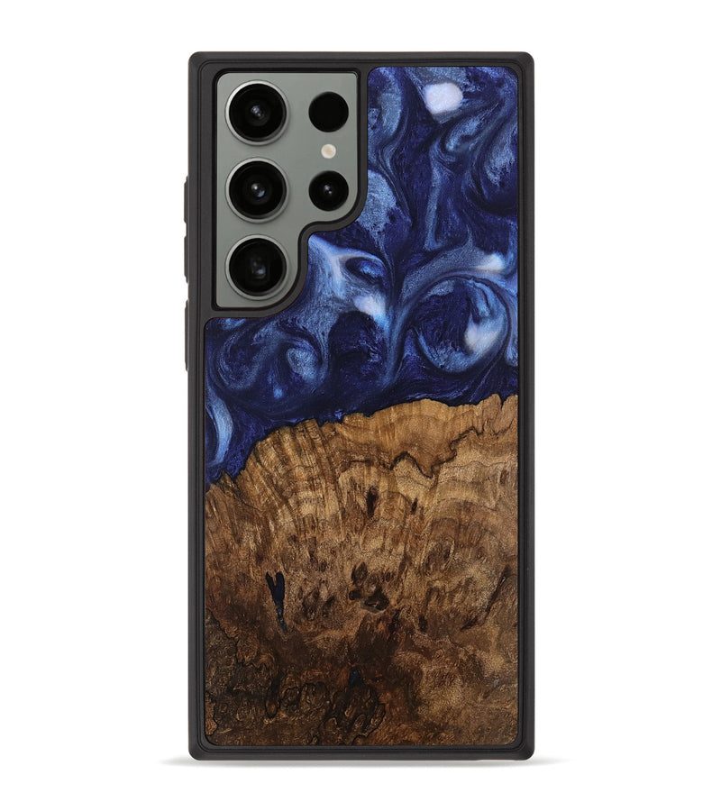 Galaxy S23 Ultra Wood Phone Case - Gretel (Blue, 741973)