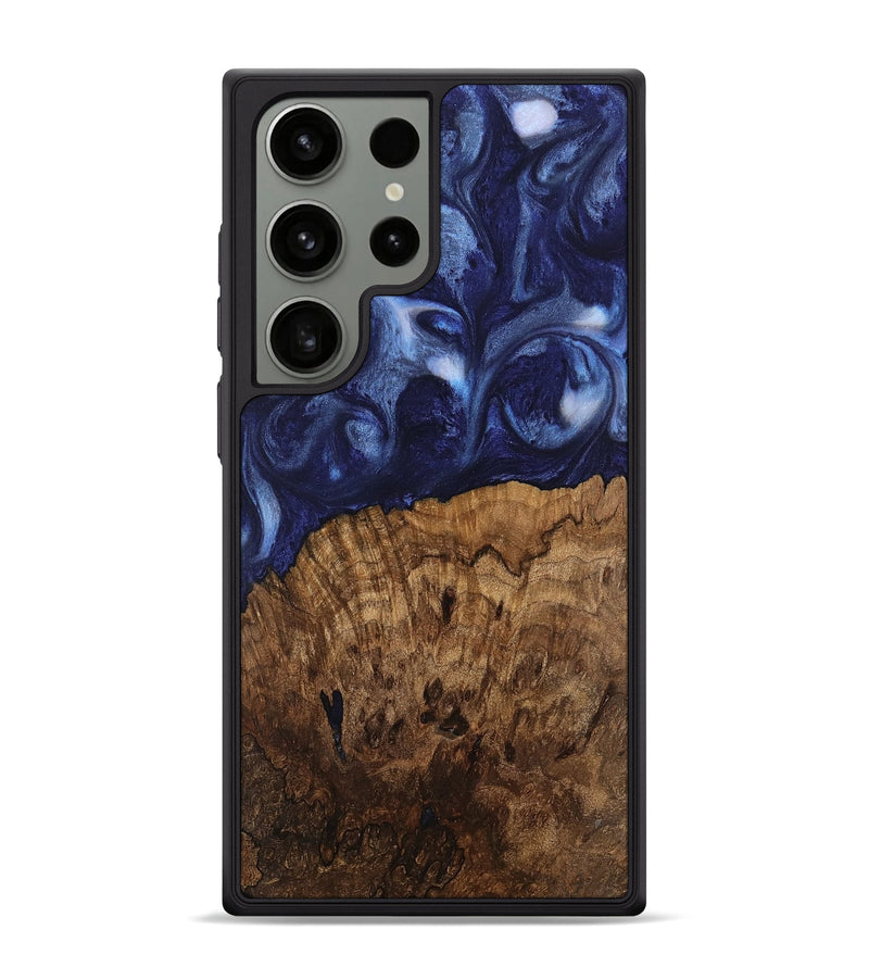 Galaxy S24 Ultra Wood Phone Case - Gretel (Blue, 741973)