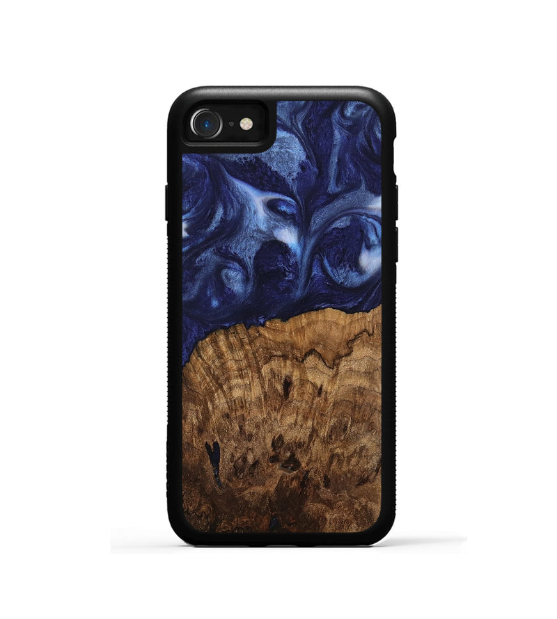 iPhone SE Wood Phone Case - Gretel (Blue, 741973)