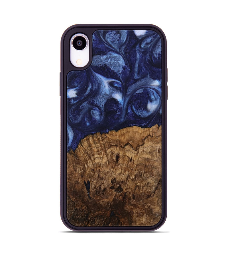 iPhone Xr Wood Phone Case - Gretel (Blue, 741973)