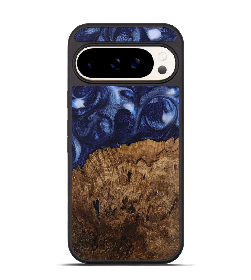 Pixel 9 Pro Wood Phone Case - Gretel (Blue, 741973)