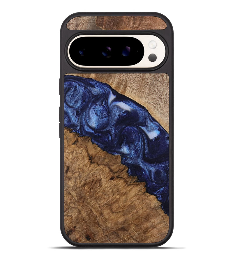 Pixel 9 Pro XL Wood Phone Case - Thea (Blue, 741977)