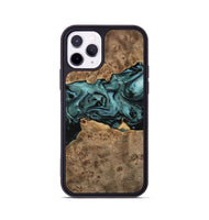 iPhone 11 Pro Wood Phone Case - Kyrstin (Green, 741979)