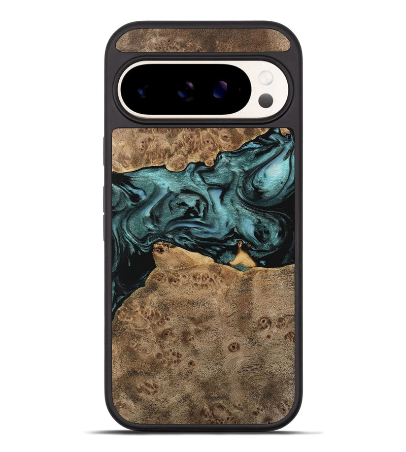 Pixel 9 Pro XL Wood Phone Case - Kyrstin (Green, 741979)