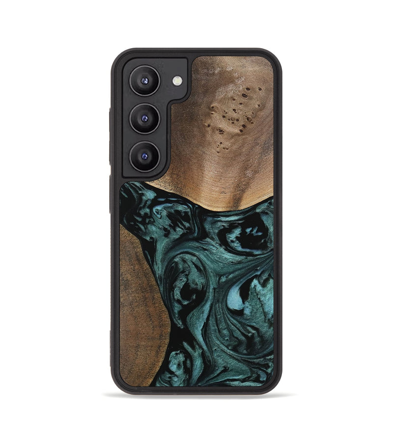 Galaxy S23 Wood Phone Case - Elba (Green, 741980)