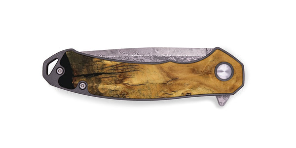 EDC Wood Pocket Knife - Kirt (Wood Burl, 741981)