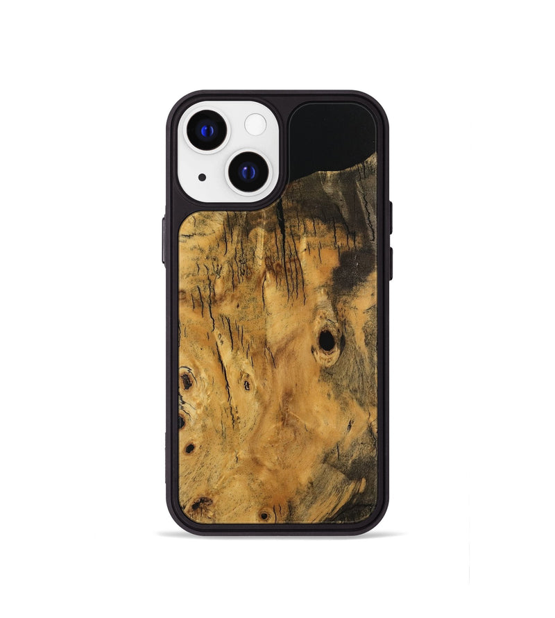 iPhone 13 mini Wood Phone Case - Kirt (Wood Burl, 741981)