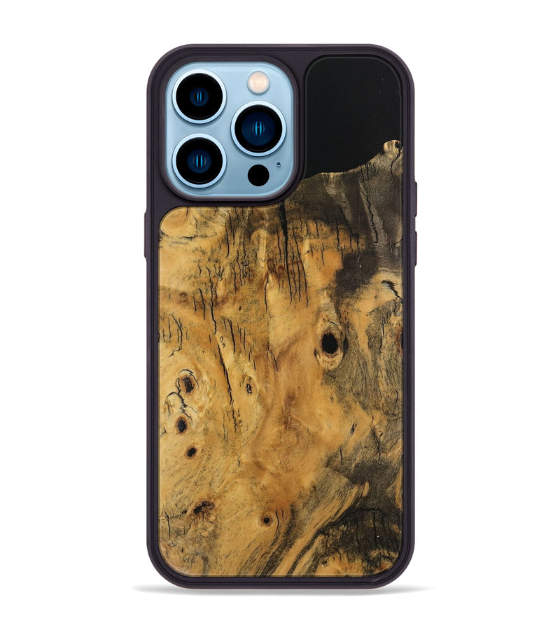 iPhone 14 Pro Max Wood Phone Case - Kirt (Wood Burl, 741981)